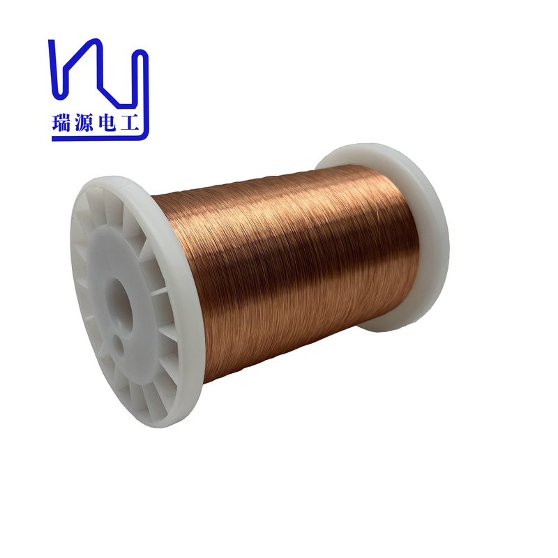 Polyurethane Copper Winding Wire 0.117mm Class 155 Enameled Round