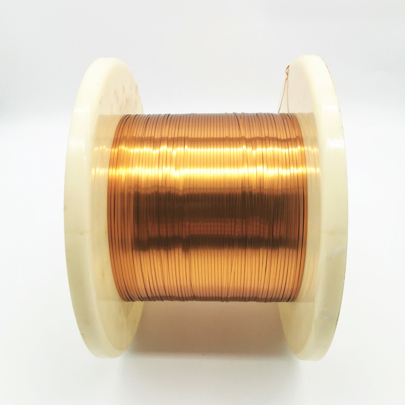 1.8mm * 0.3mm 180 Degree Self Bonding Enameled Rectangular Copper Wire