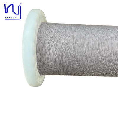 USTC Copper Solid Conductor Litz Wire 0.025mm 10 Strands Silk Covered High Frequency Industrial Magnetic Field