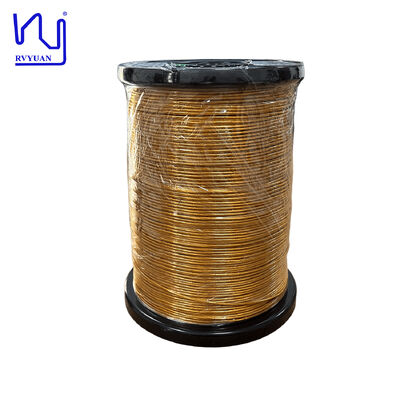 Taped Litz Wire 5000V Polyimide Film Wrapped Mylar Film Covered Copper Wire