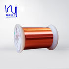 Polyurethane 155 / 180 Enamel Copper Winding Wire Super Thin Solderable Hot Wind