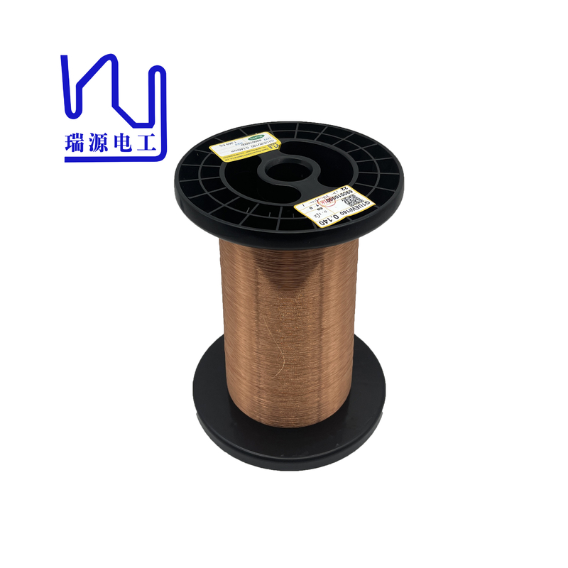 2uew 180 0.14mm Enameled Copper Winding Wire Round For Transformer