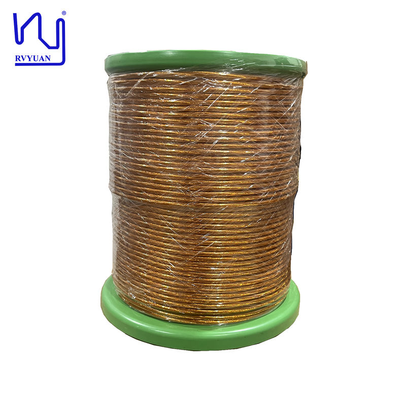0.4mm High Frequency and Temperature Taped Mylar Litz Wire