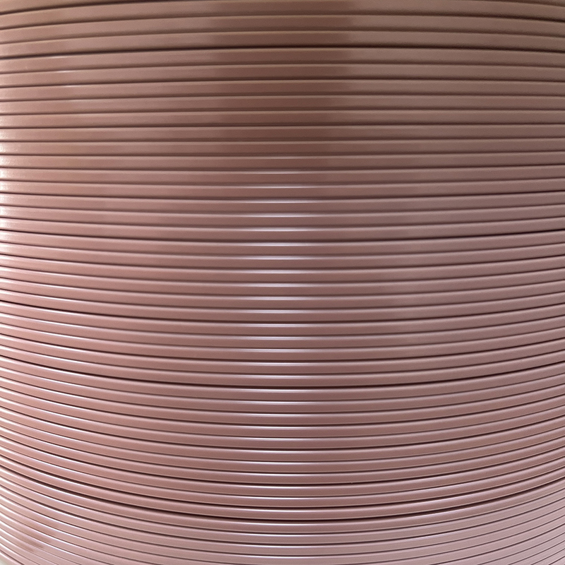 Custom PEEK wire2.0mm 3mm 4mm 5mm Enameled Rectangular Copper Wire For Automotive