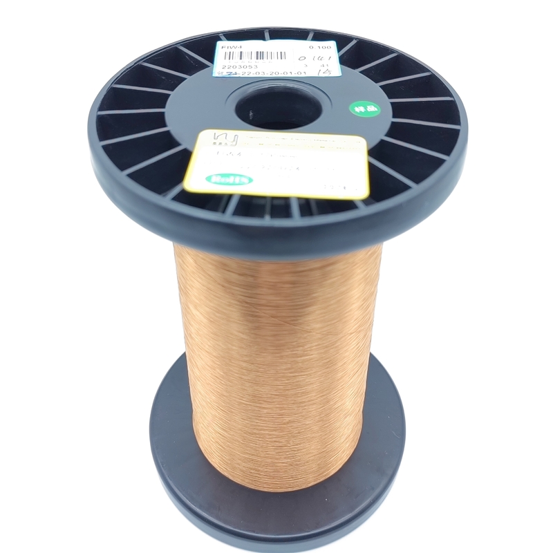 48 Awg Enamelled Copper Winding Wire Polyurethane Super Thin