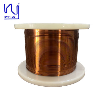 सोल्डर करने योग्य स्व-बॉन्डिंग 0.2mmx5.0mm इनेमल फ्लैट कॉपर वायर इंडक्टर के लिए