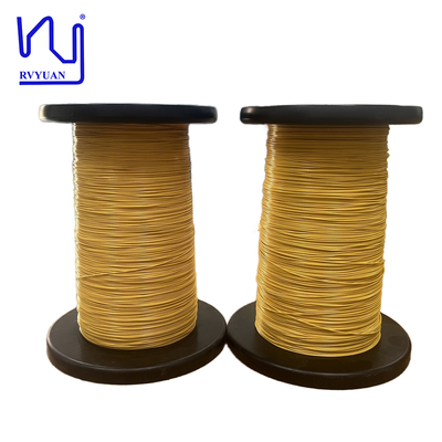 कस्टम FTIW 0.21 मिमी*7 ETFE इन्सुलेशन Teflon स्ट्रैंड लिट्ज़ वायर ट्रांसफार्मर के लिए