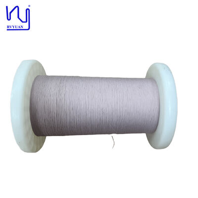 सटीक मेडिकल सेंसर के लिए 2USTC-F 0.025mmx7 सिल्क कवर्ड लिट्ज़ वायर