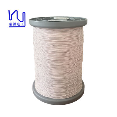 2USTC155 0.071मिमी X 250 स्ट्रैंड्स नायलॉन सर्विंग कॉपर लित्ज़ वायर
